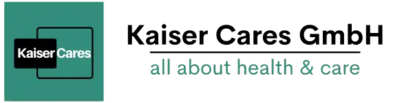 Logo der Kaiser Cares GmbH – Partner für Gesundheit und Pflege.