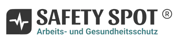 Logo von SAFETY SPOT – Arbeitsschutz und Gesundheitsschutz.